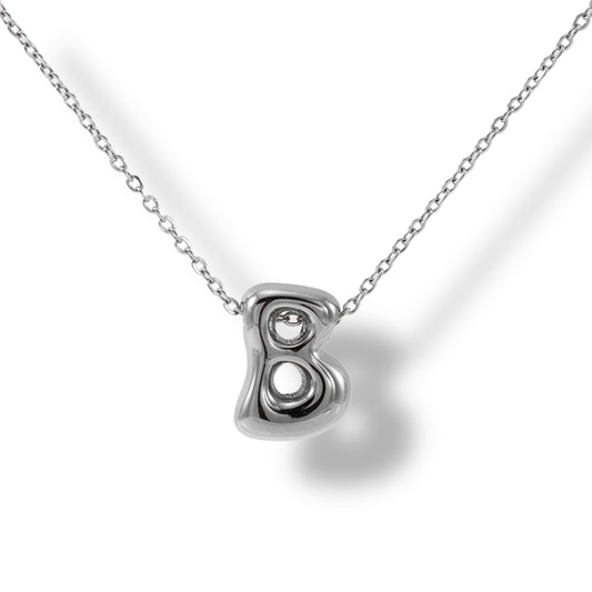 Collar Inicial Lobster Plata