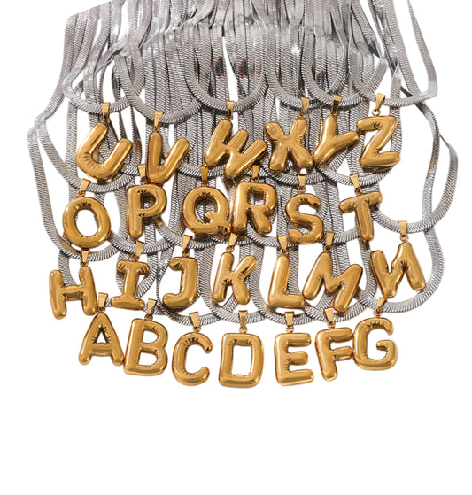 Collar Inicial Puffy