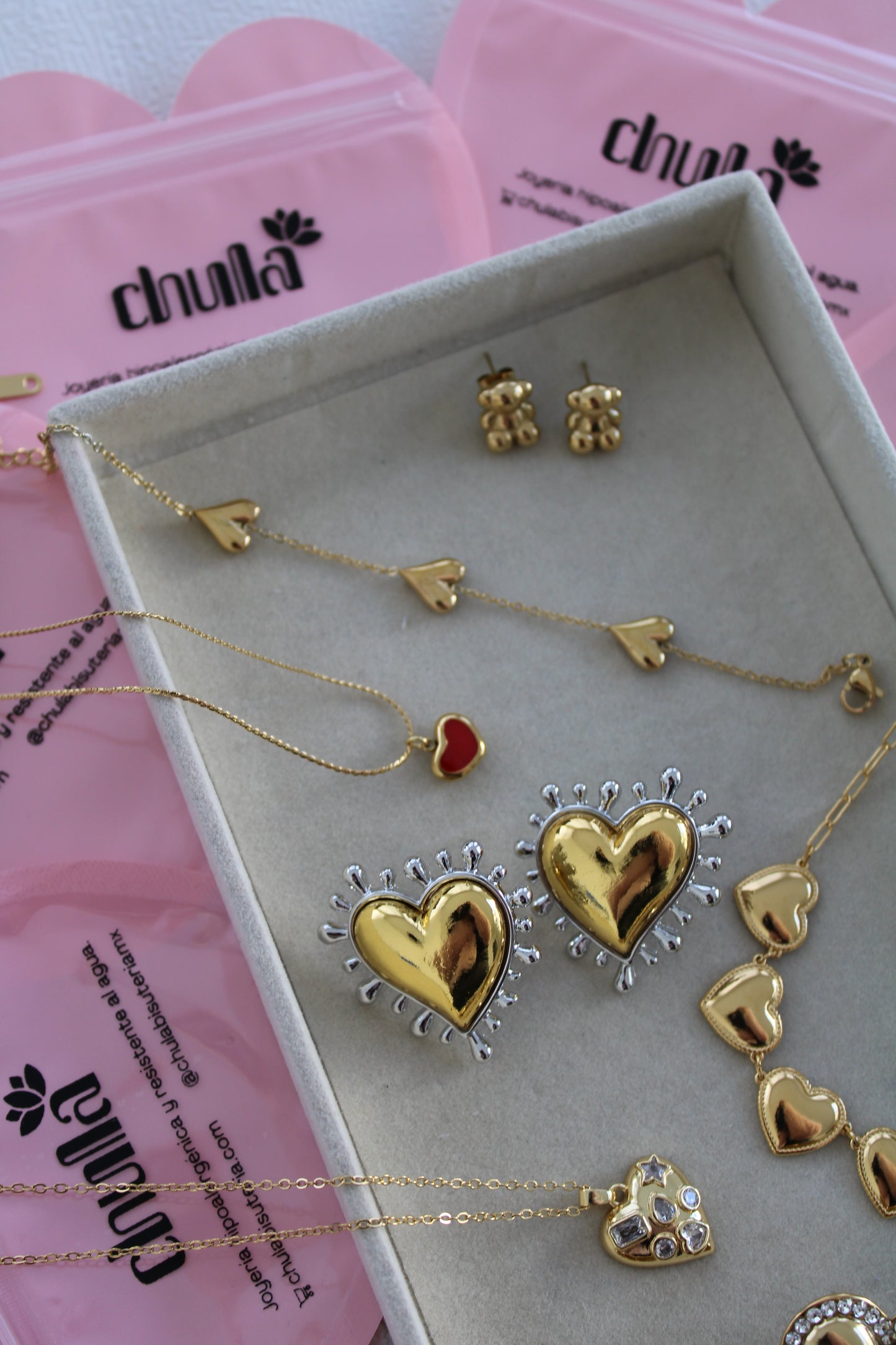 Pendientes Ositos