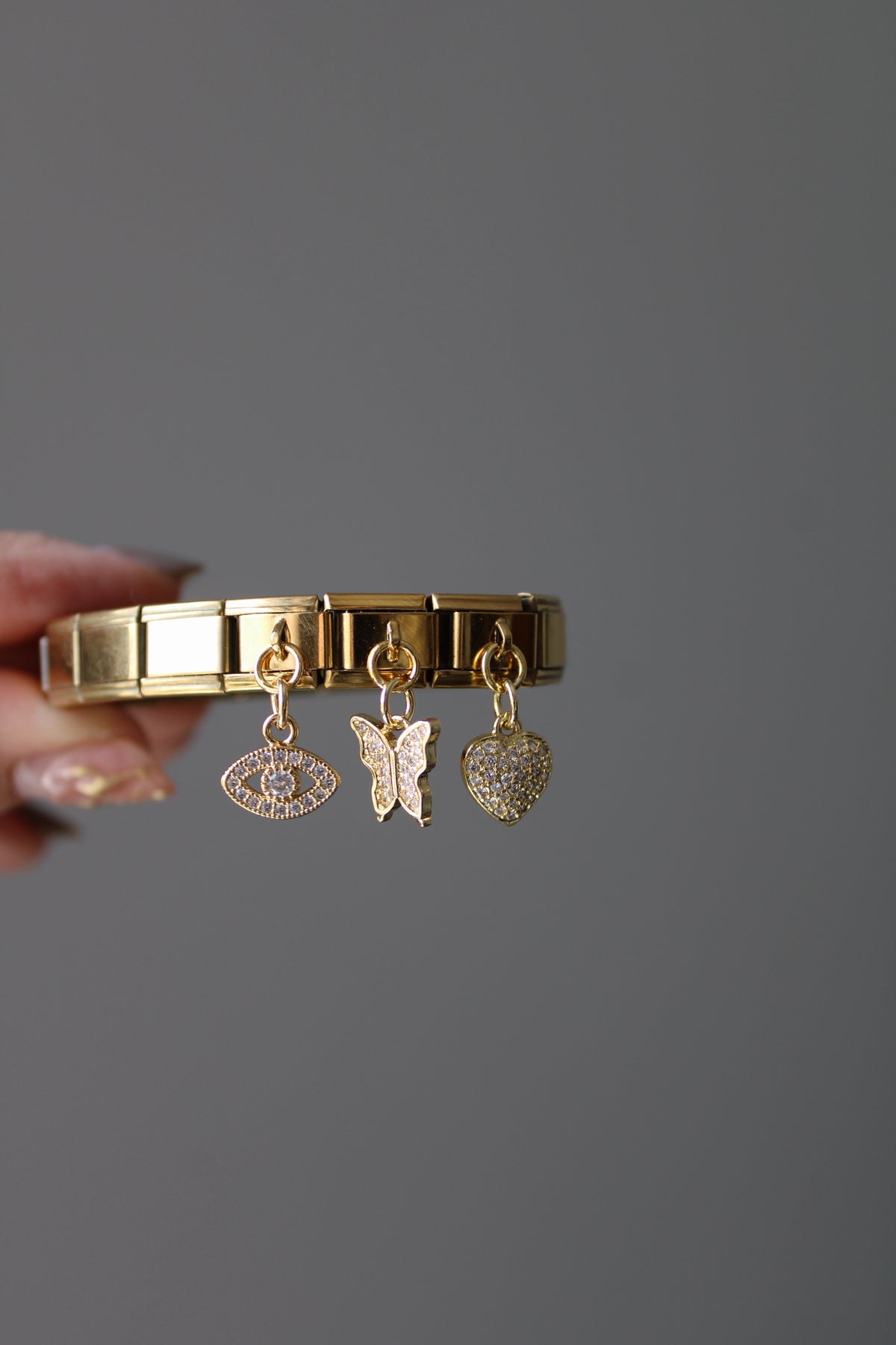 Charm italiano colgante shine