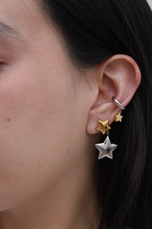 Pendientes Estrellas Mixed