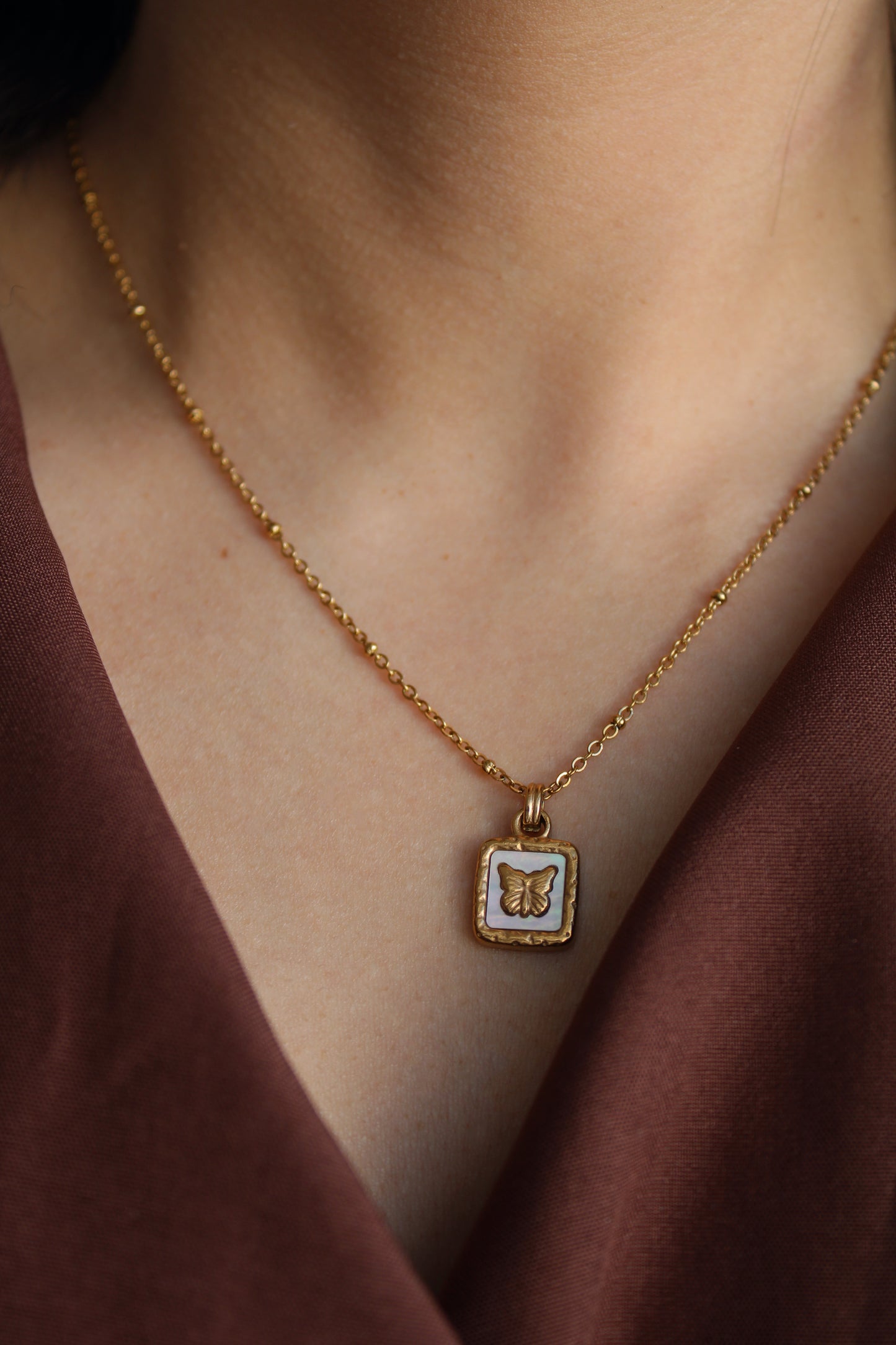 Collar Mariposa