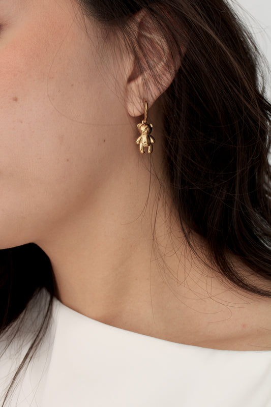 Arracadas colgantes ositos