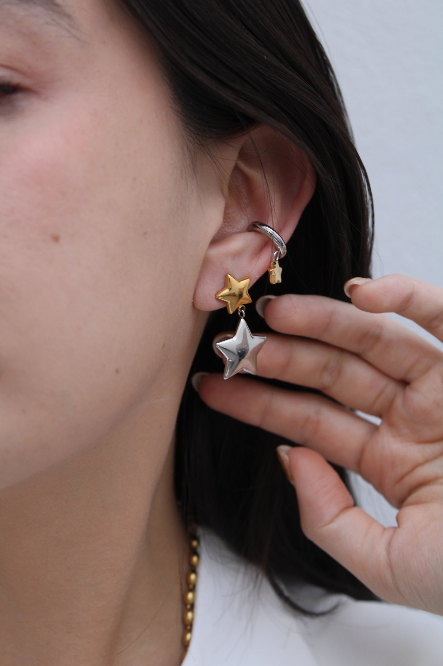Pendientes Estrellas Mixed