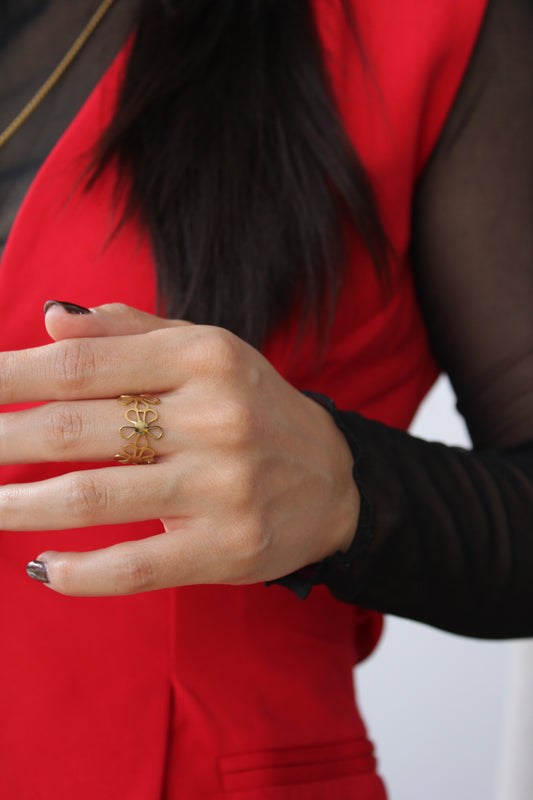 Anillo Floreado