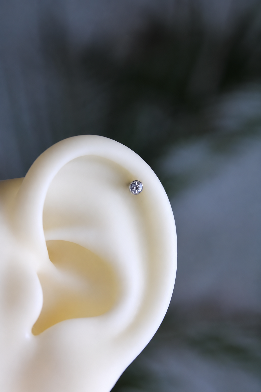 Piercing Titanio ASTM F136 (plata)