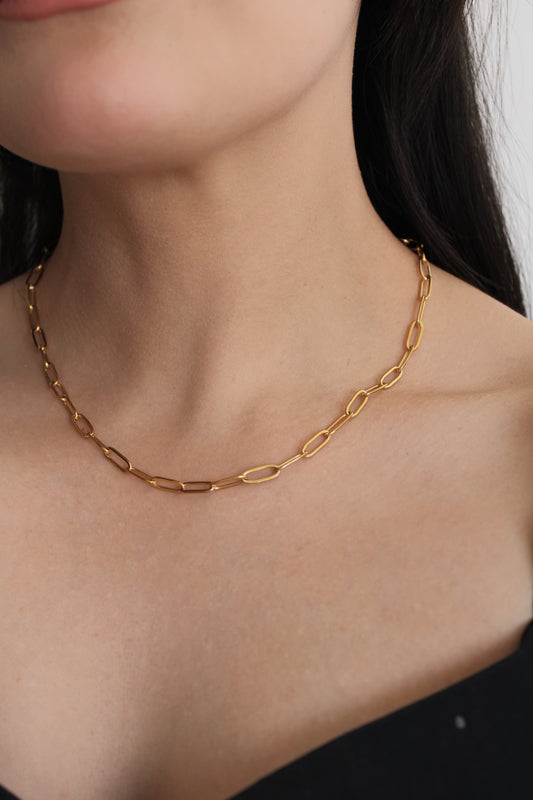 Collar Eslabón Largo (Charms Necklace)