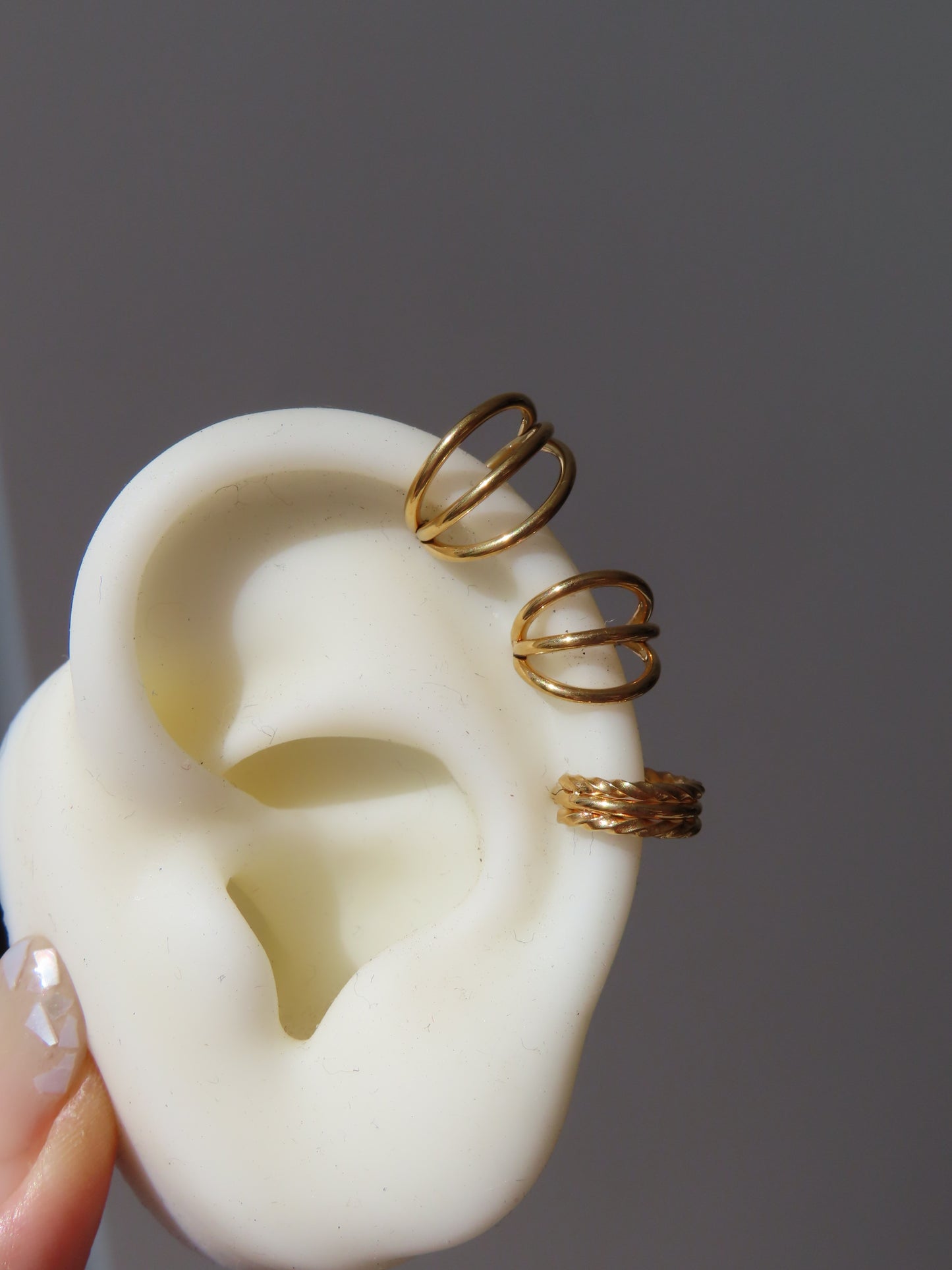 Aro triple piercing (individual)