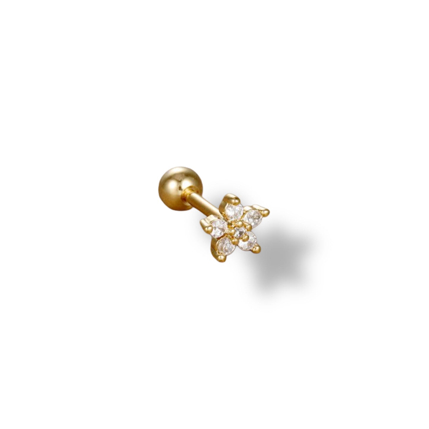 Pieza flor zirconia #74