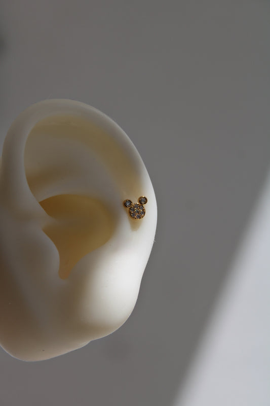 Pieza Mickey piercing