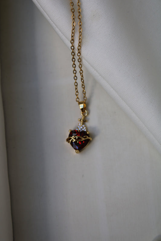 Collar Sagrado corazón