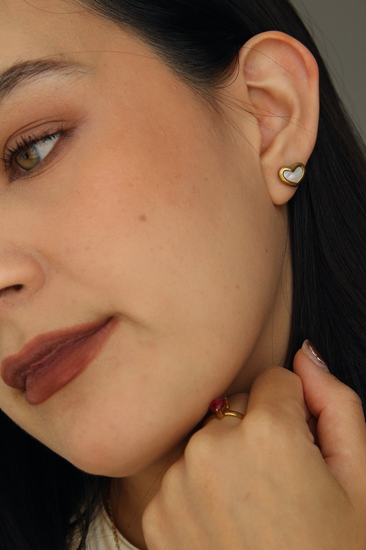 Pendientes Shell Love