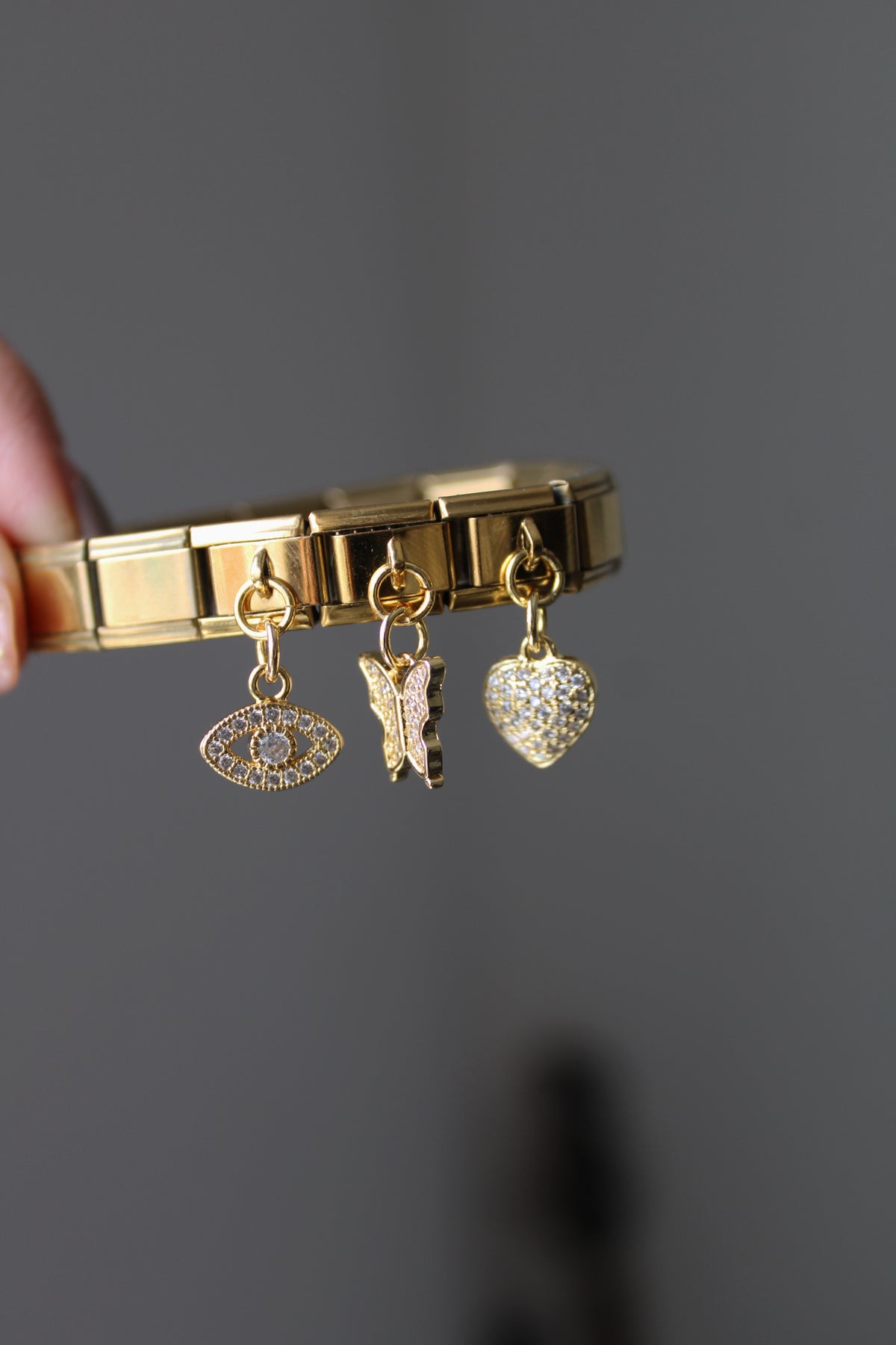 Charm italiano colgante shine