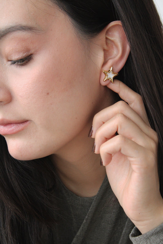 Aretes Estrella Outline