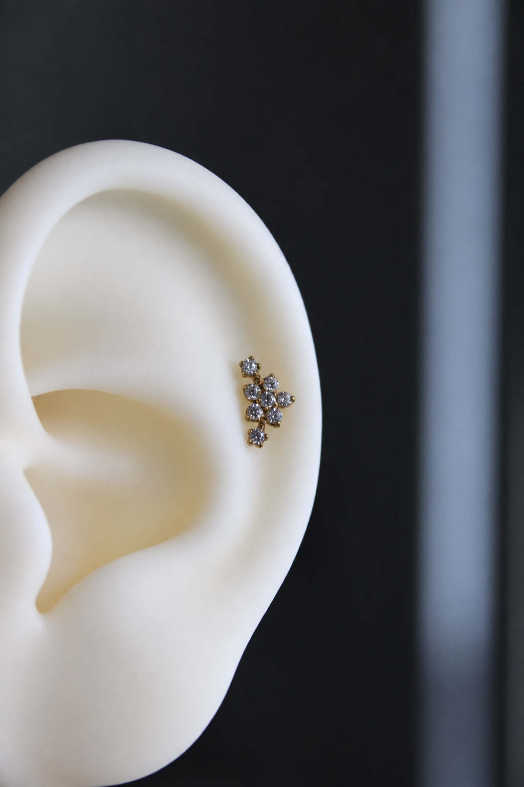 Piercing Titanio ASTM F136 (dorado)