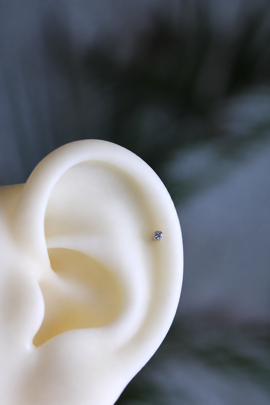 Piercing Titanio ASTM F136 (plata)