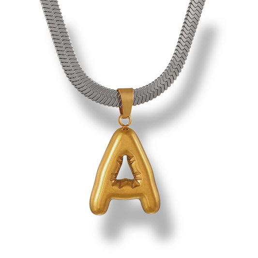 Collar Inicial Puffy