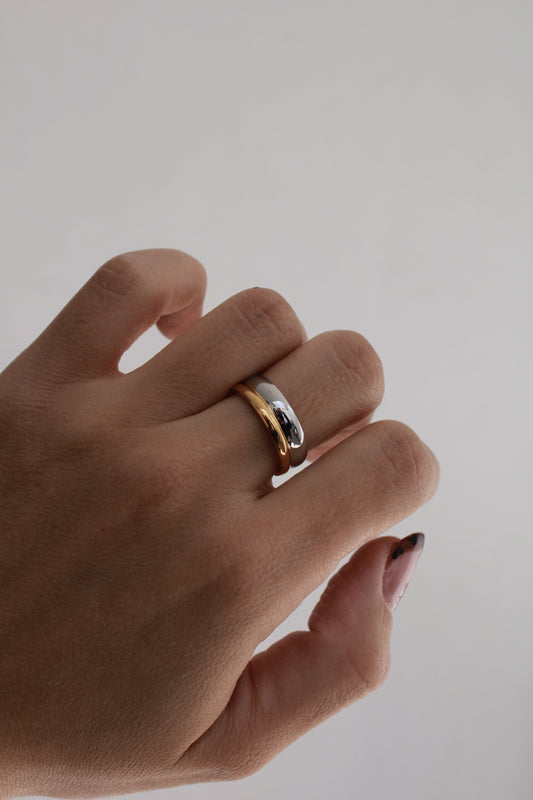 Anillo Mixed capas