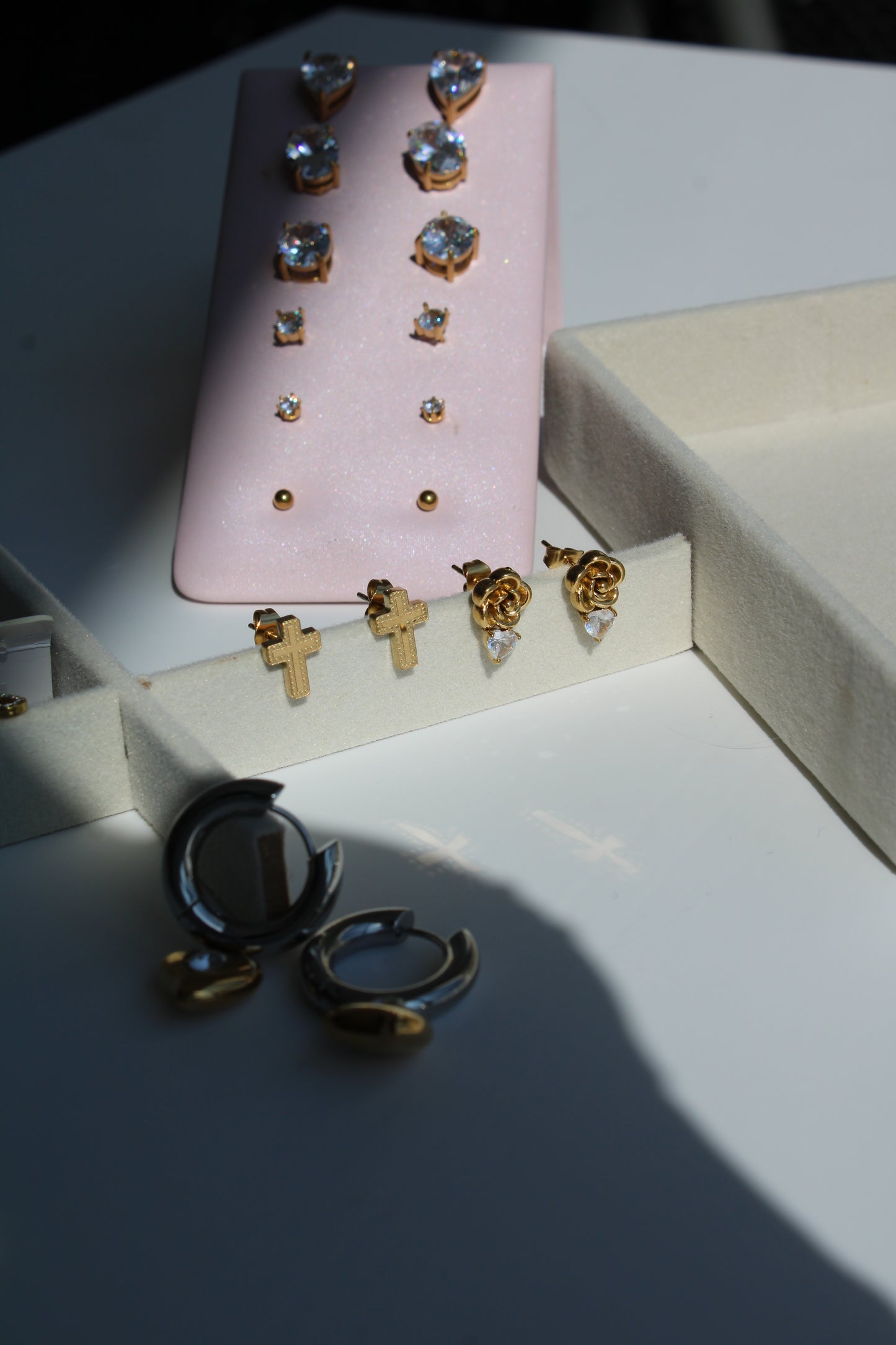 Pendientes Cruz nuta