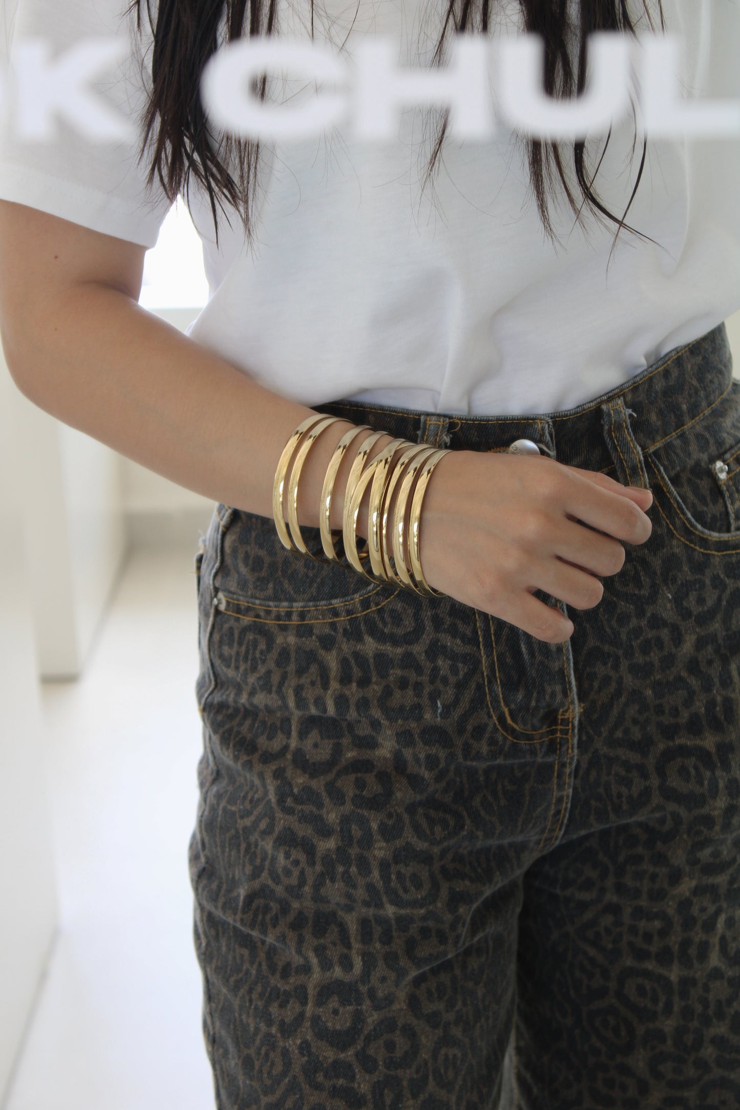 Stack pulseras Forte (9 piezas)