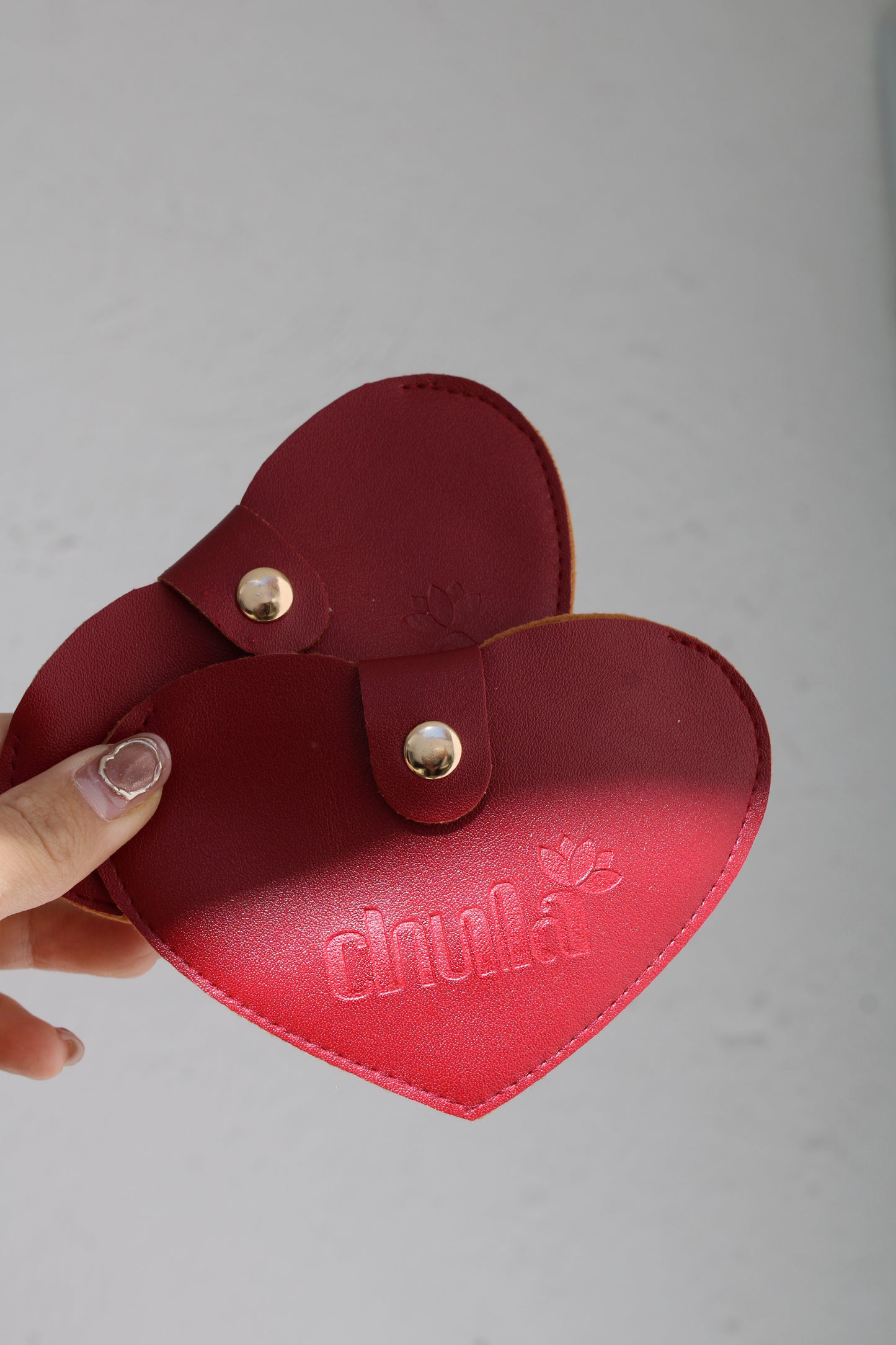 Estuche vinil corazón