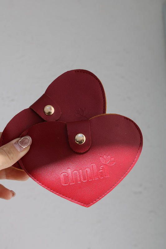 Estuche vinil corazón