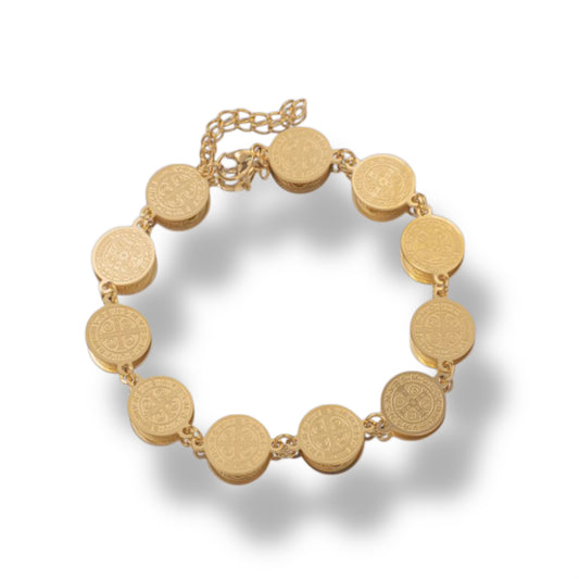 Pulsera Monedas San Benito