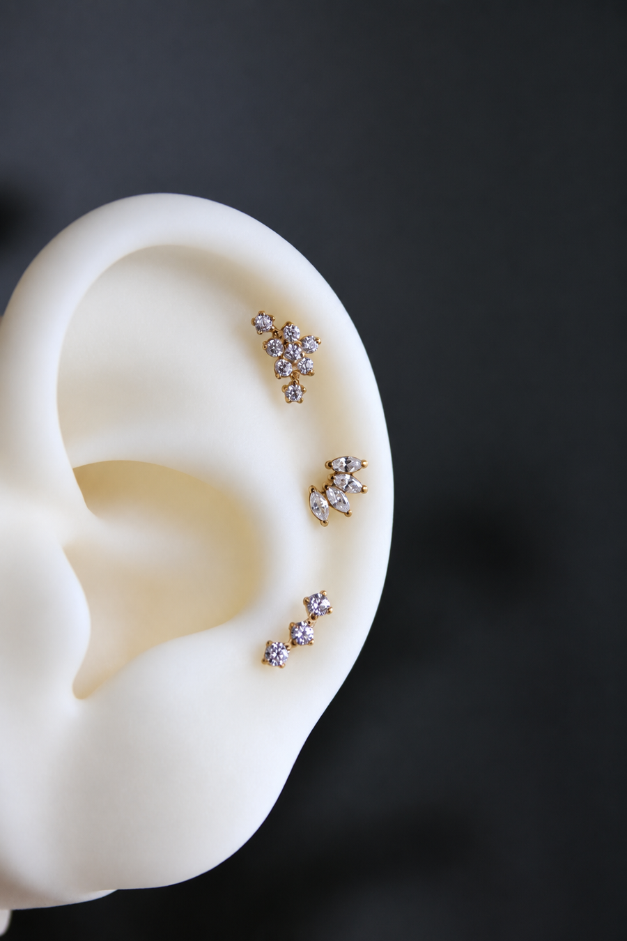 Piercing Titanio ASTM F136 (dorado)