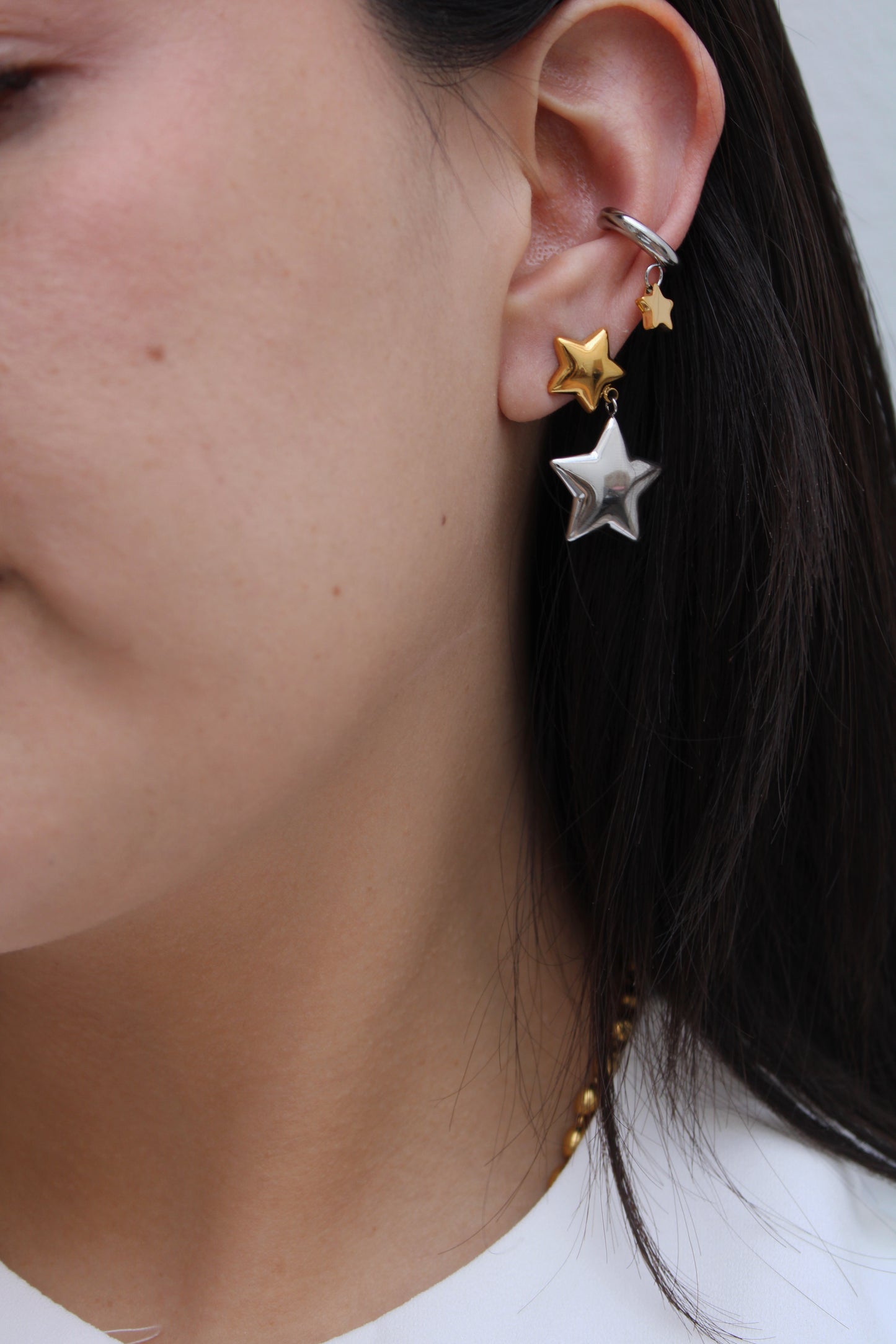 Pendientes Estrellas Mixed