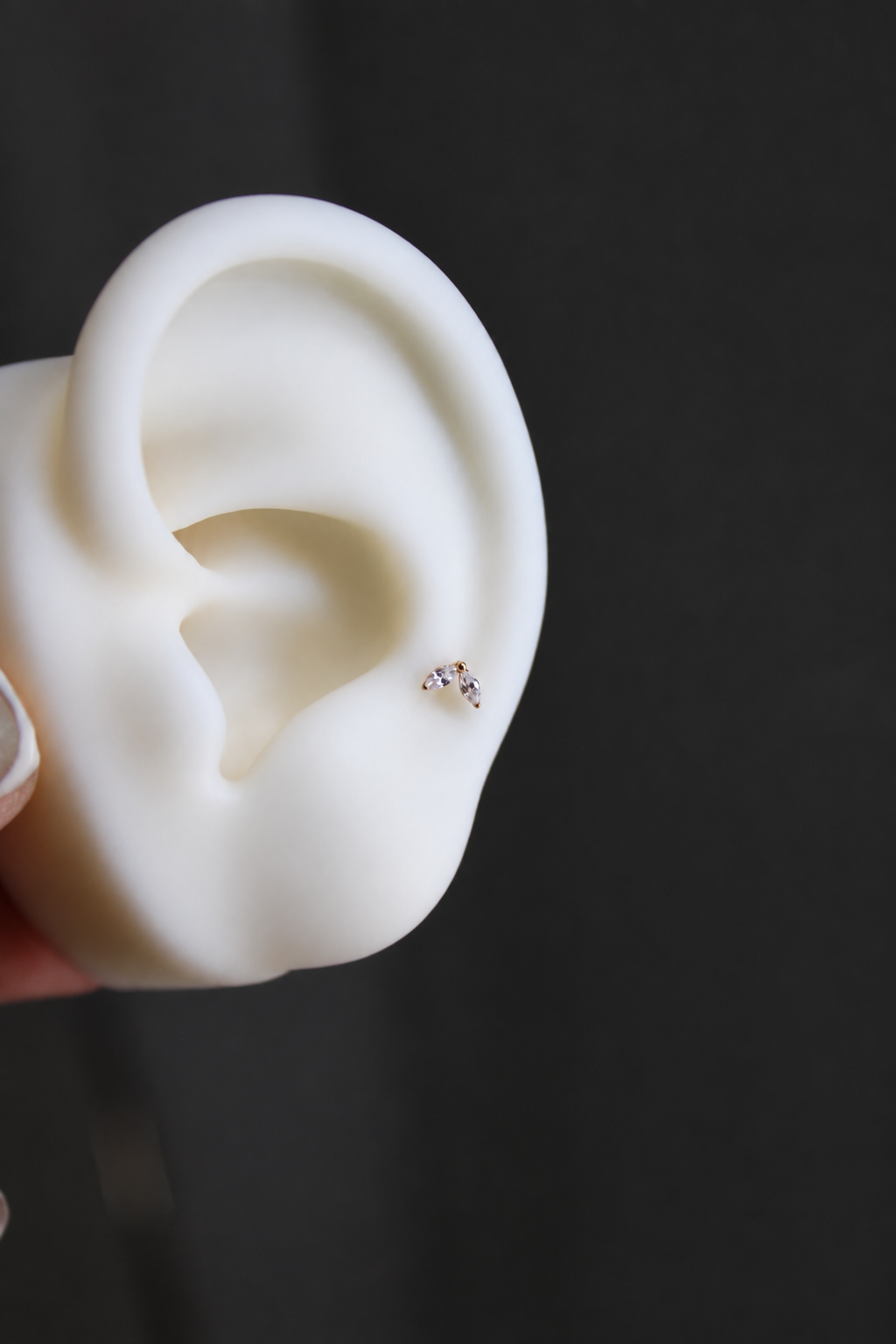 Piercing Titanio ASTM F136 (dorado)