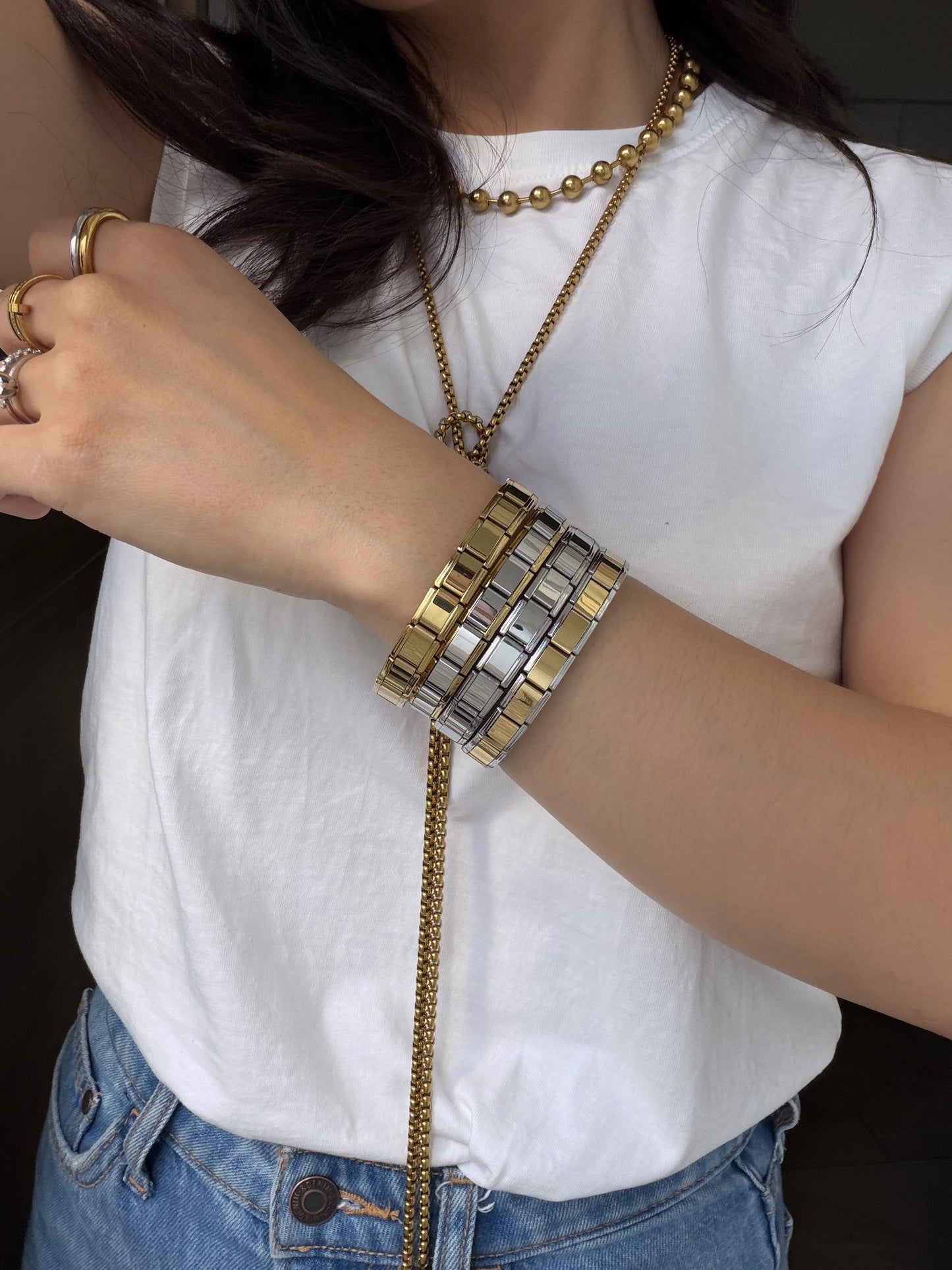 Brazalete Italiano liso