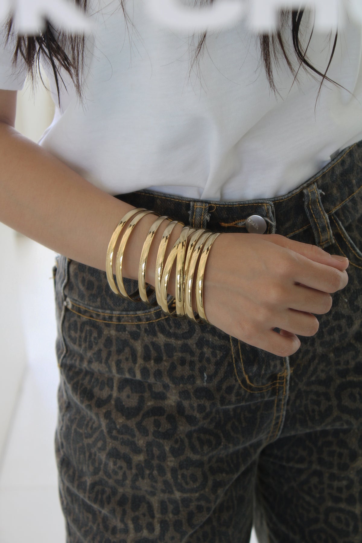 Stack pulseras Forte (9 piezas)