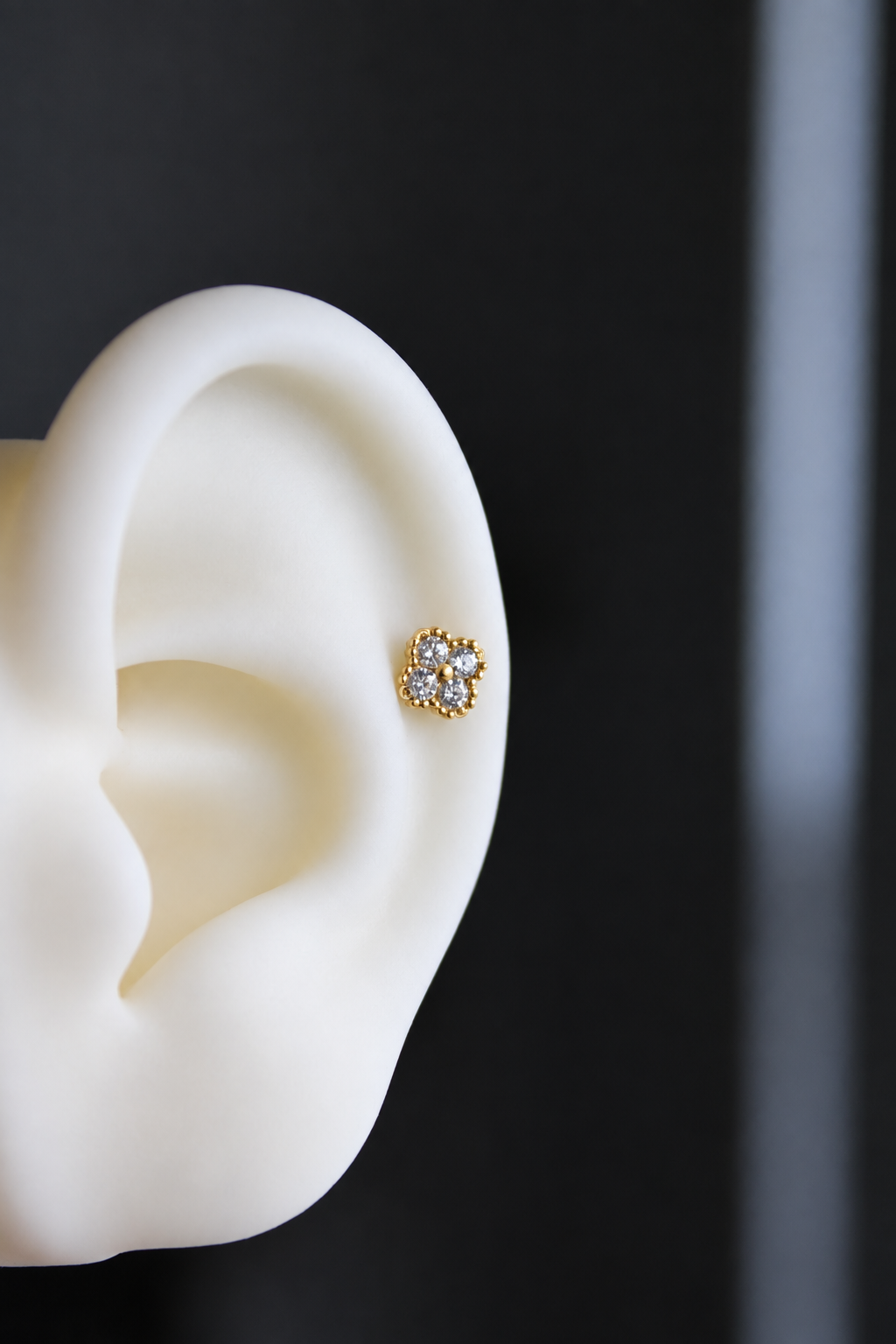 Piercing Titanio ASTM F136 (dorado)