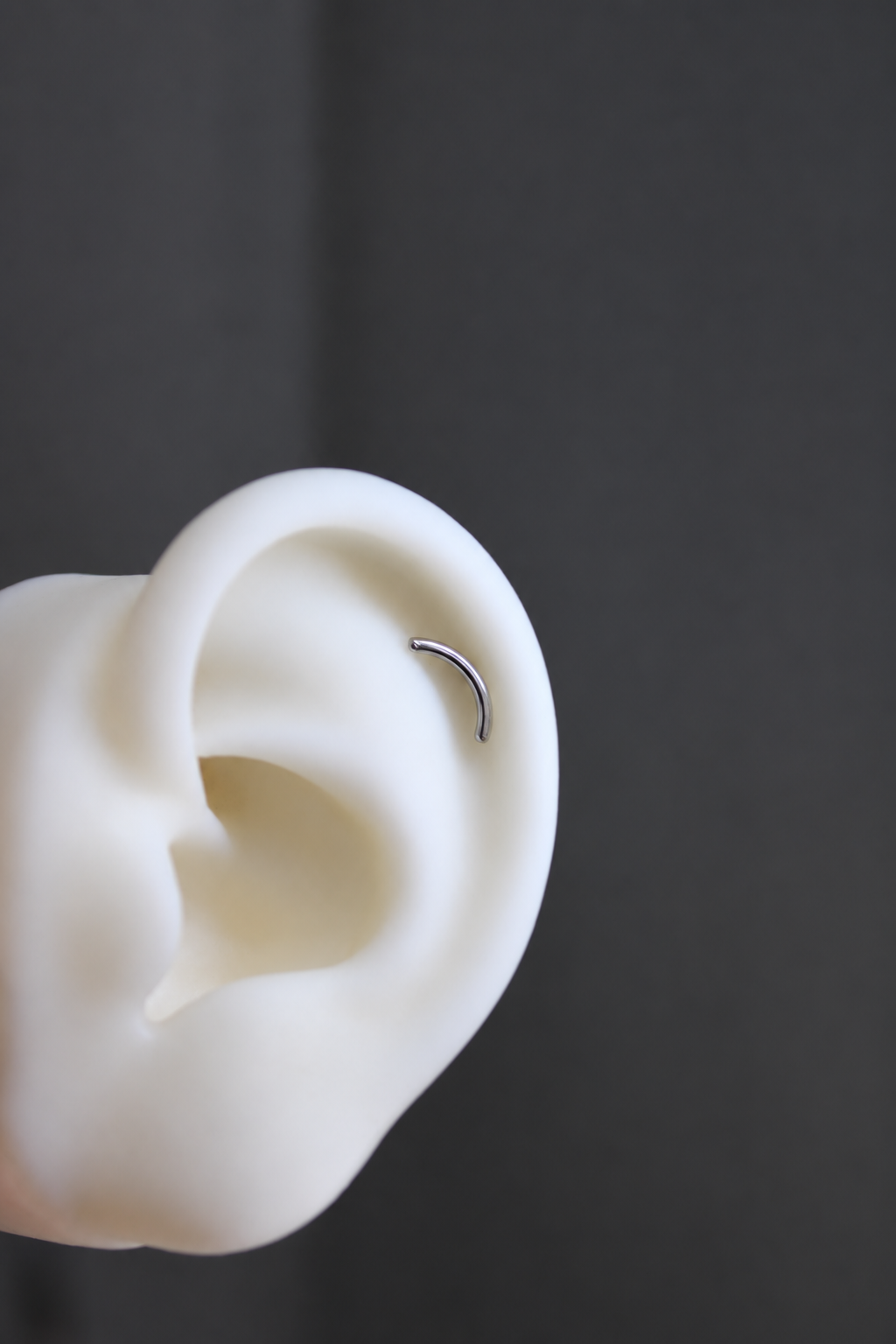 Piercing Titanio ASTM F136 (plata)