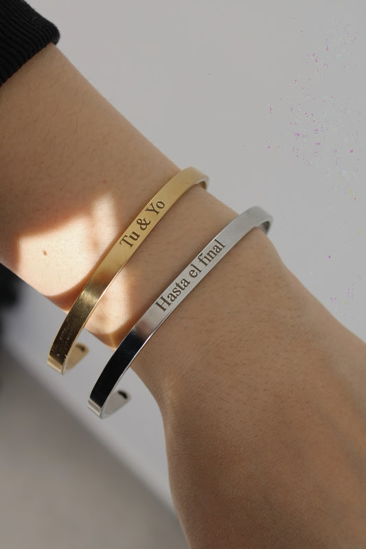 Pulsera ajustable láser