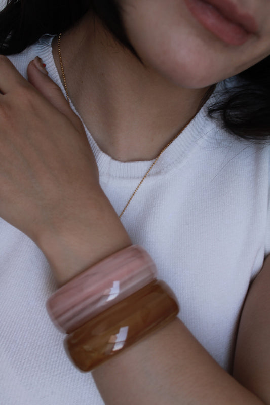Pulsera Rígida efecto Labradorita