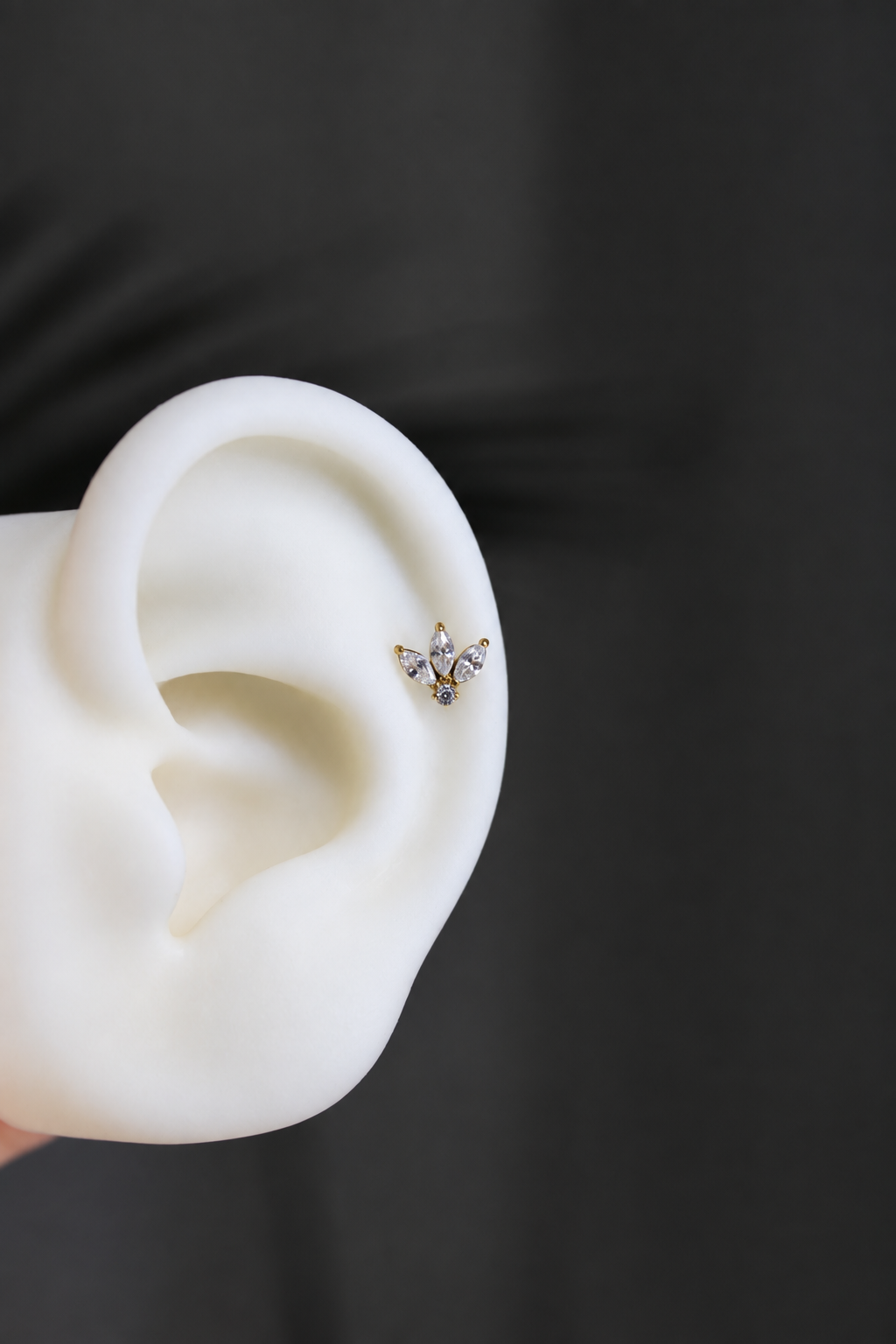 Piercing Titanio ASTM F136 (dorado)