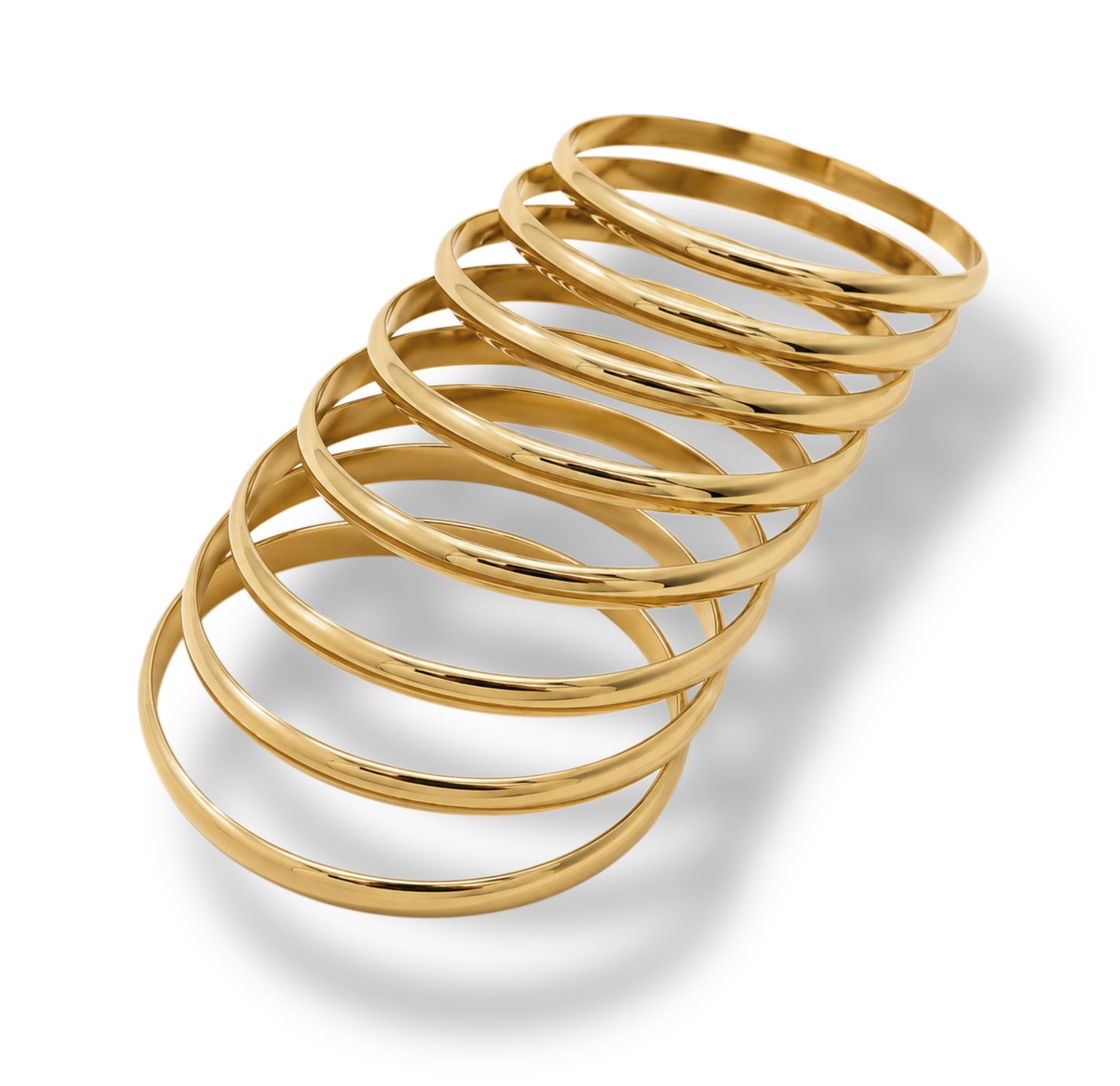 Stack pulseras Forte (9 piezas)