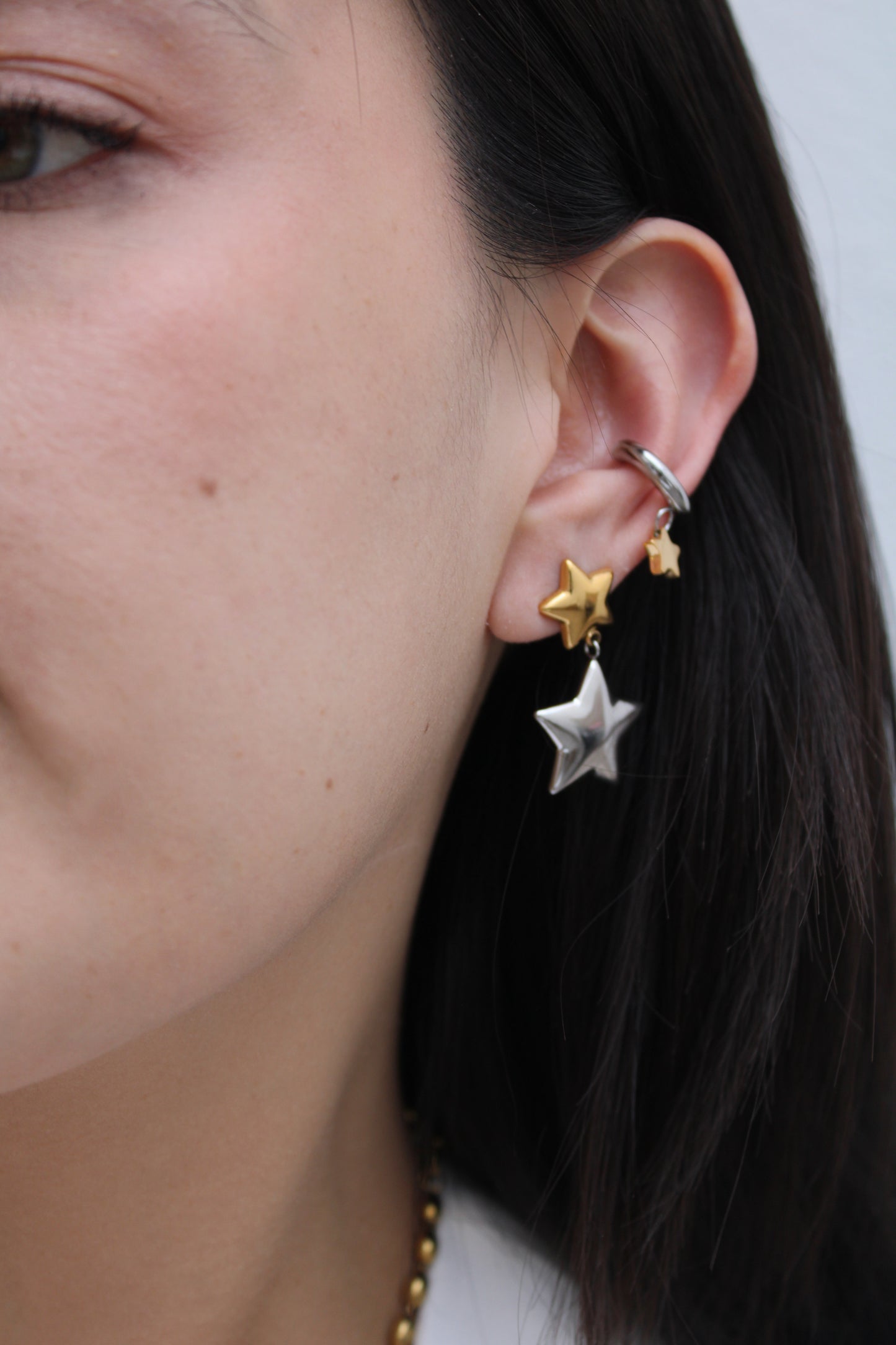 Pendientes Estrellas Mixed