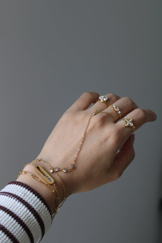 Ring Bracelet Spritz (pulsera con anillo)