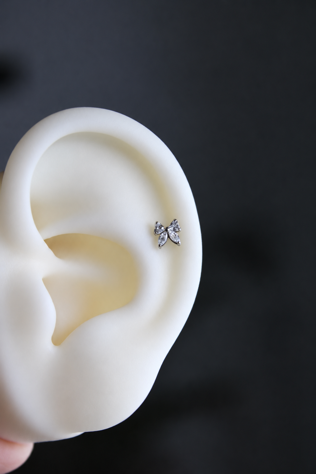 Piercing Titanio ASTM F136 (plata)