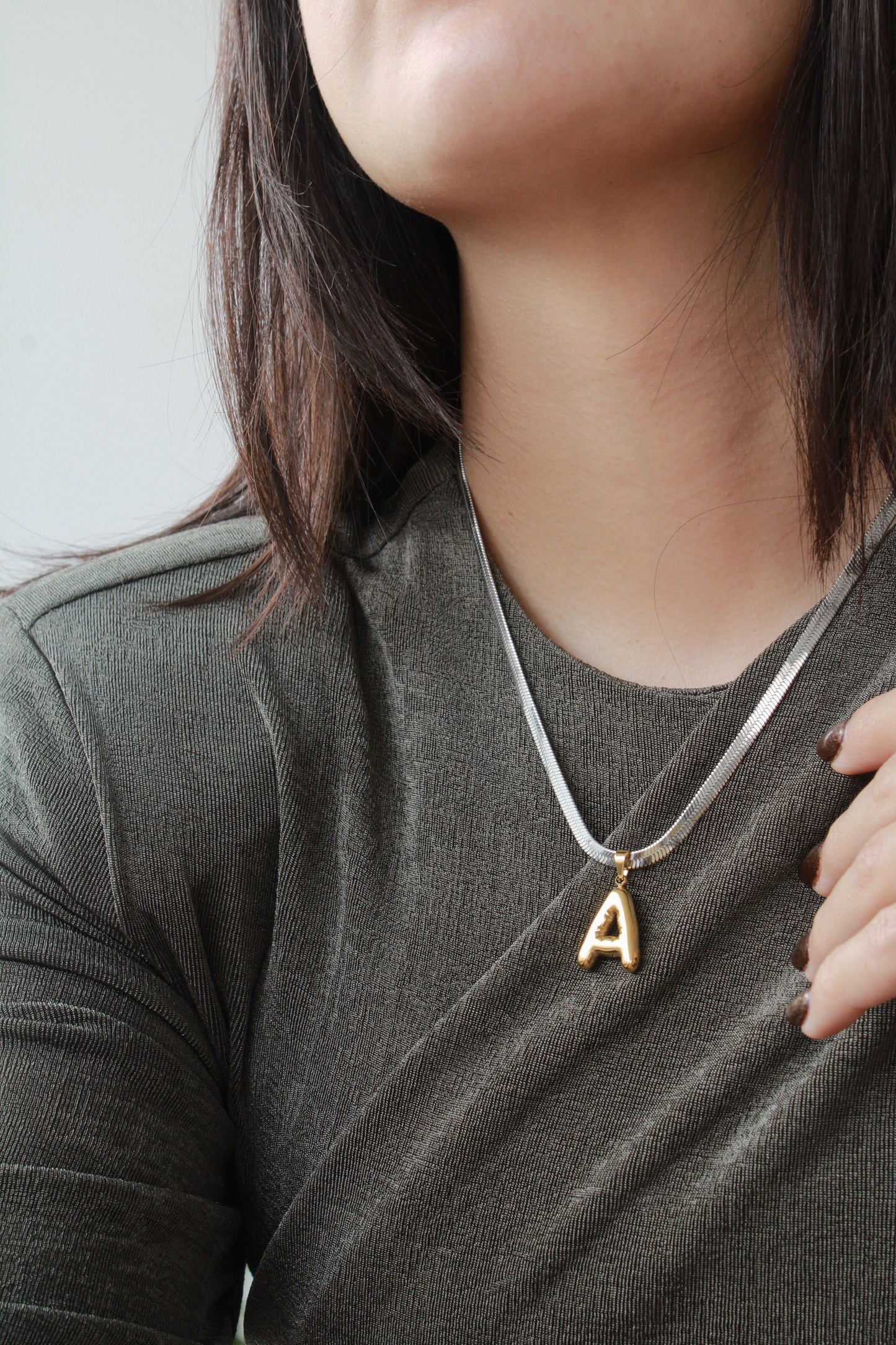 Collar Inicial Puffy