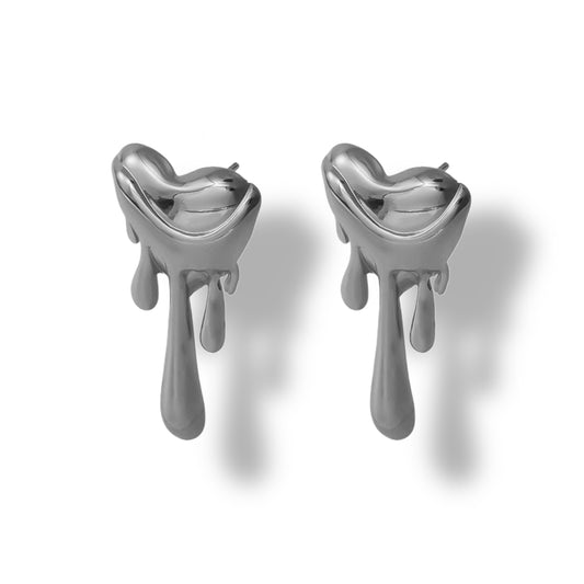 Pendientes Melted Heart