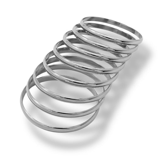 Stack pulseras Forte (9 piezas)