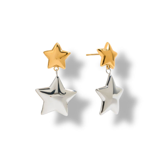 Pendientes Estrellas Mixed
