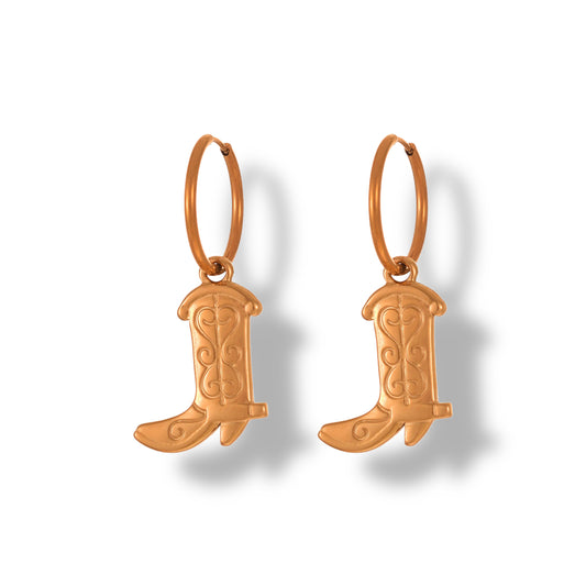 Colgantes bota labrada