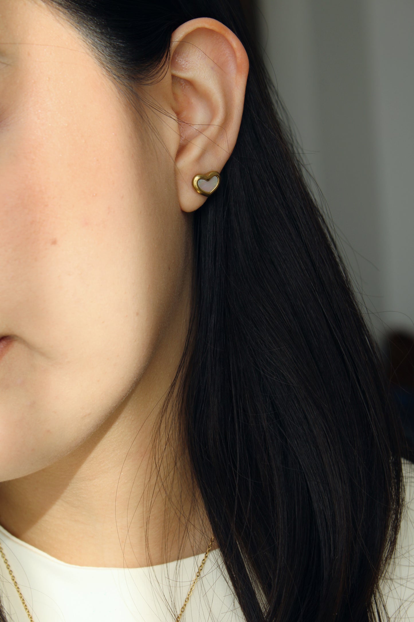 Pendientes Shell Love