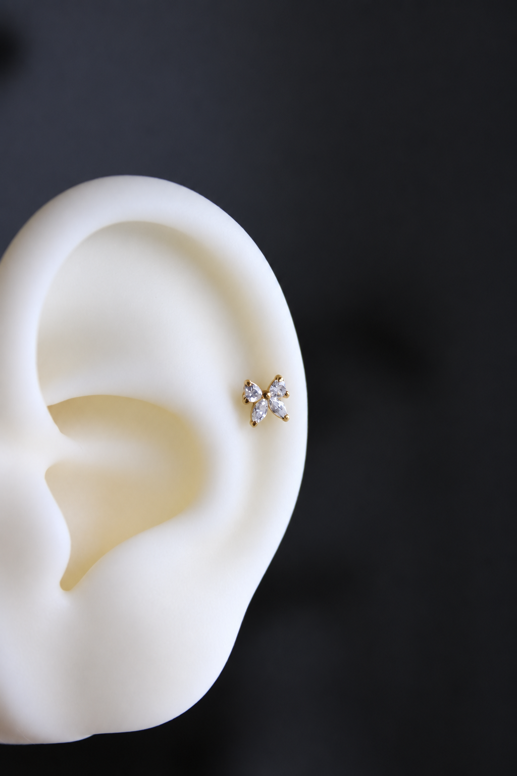 Piercing Titanio ASTM F136 (dorado)