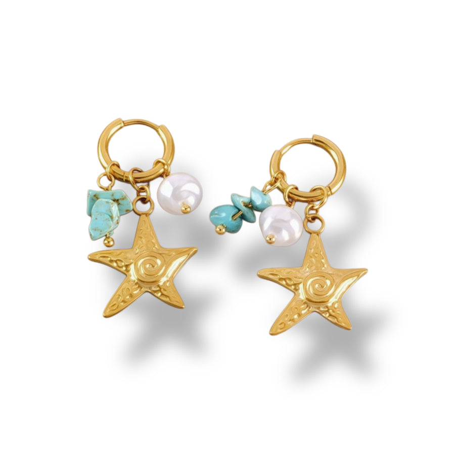 Arracadas Malema (estrella de mar)