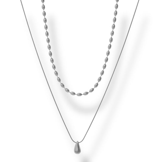 Collar Doble Gota